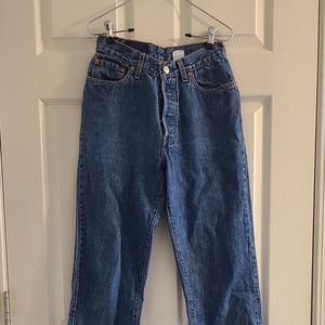 Vintage Levi's High-Waisted Jeans